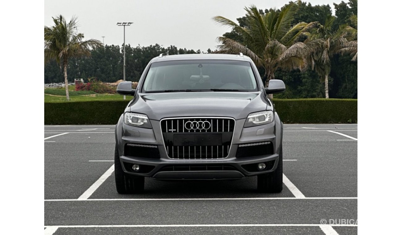 Audi Q7 TFSI quattro Exclusive Sports Style Package MODEL 2014 GCC CA PERFECT CONDITION INSIDE AND OUTSIDE F