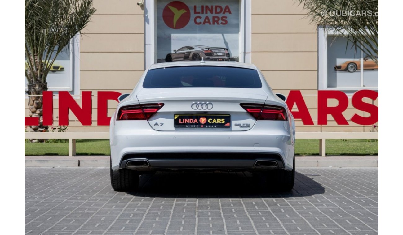 أودي A7 Audi A7 35FSI Quattro S-line 2018 GCC under Warranty with Flexible Down-Payment.