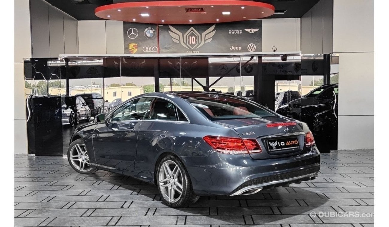 مرسيدس بنز E200 كوبيه AED 2,000 P.M | 2015 MERCEDES-BENZ E 200 COUPE AMG KIT 1.8L | GCC || FULL PANORAMIC VIEW