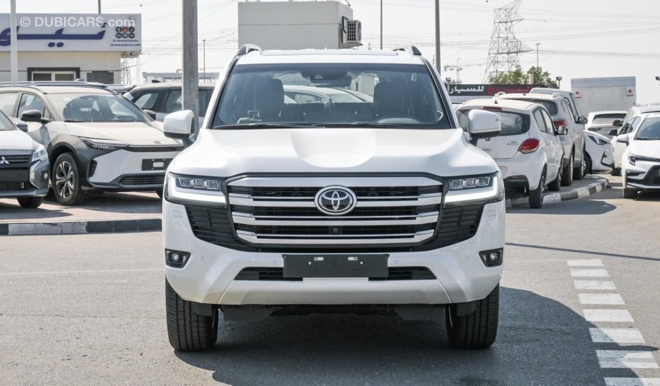 تويوتا لاند كروزر Brand New Toyota Land Cruiser VX+ | 7Seater |  3.3L Diesel | White/Black | 2023 | For Export Only