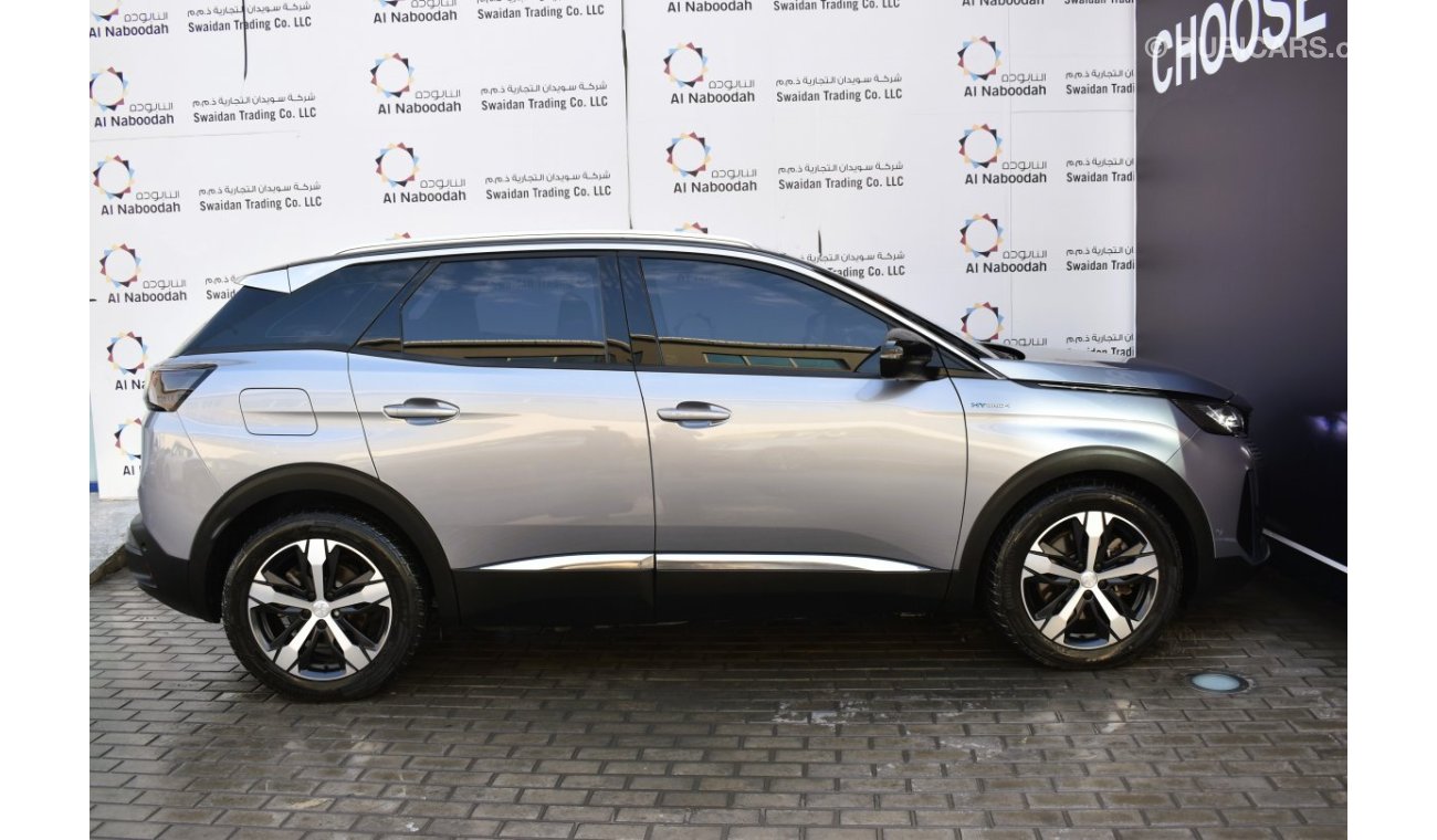 Peugeot 3008 AED 2239 PM | 1.6L GT PHEV FROM AN AUTHORIZED DEALER MANUFACTURER WARRANTY UP TO 2027 OR 100K KM