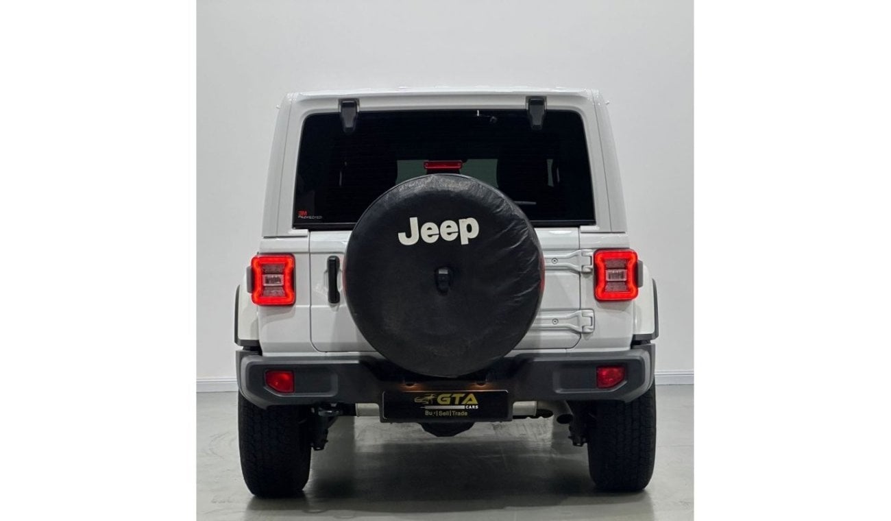 جيب رانجلر 2023 Jeep Wrangler Unlimited Sahara, April 2028 Jeep Warranty + Service Pack, Low Kms, GCC