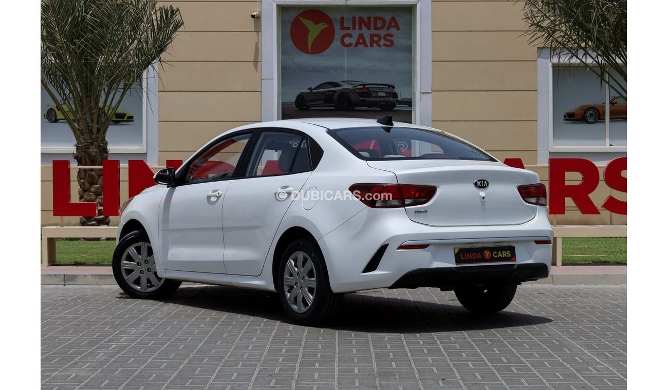 كيا ريو Kia Rio 2021 GCC under Agency Warranty with Flexible Down-Payment.