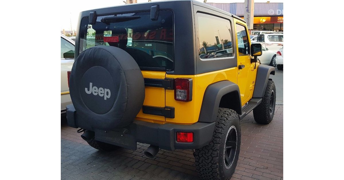 Jeep Wrangler Spiecl Accessories for sale: AED 79,000. Yellow, 2015