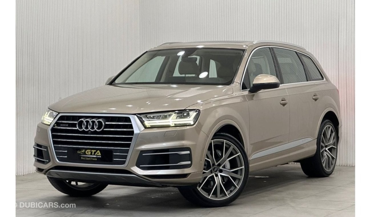 Audi Q7 2019 Audi Q7 55TFSI Quattro 7 Seater, Warranty, Full Audi Service History, Full Options, GCC