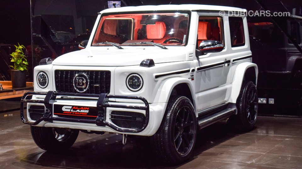 Suzuki Jimny Turbo with Brabus Body Kit for sale AED 175,000. White, 2020