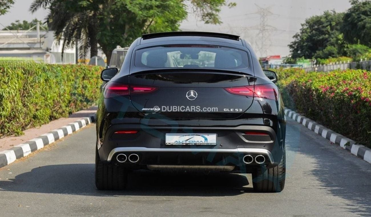 Mercedes-Benz GLE 53 AMG 4MATIC PLUS COUPE GCC,0Km,With 2 Years Unlimited Mileage Warranty & 3 Years Service @Official Dealer