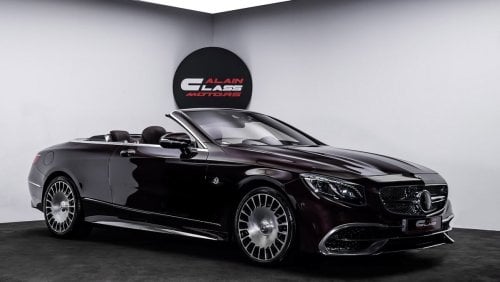 مرسيدس بنز S650 Maybach Cabriolet 1 of 300 2018 - Euro