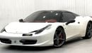 Ferrari 488 2013 Ferrari 458 Spider, Ferrari Agency Full Service History, GCC