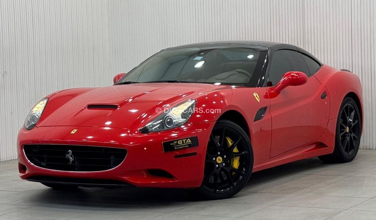 Ferrari California Std 4.3L (460 HP) 2011 Ferrari California Convertible, Service History, Low Kms, Excellent Condition