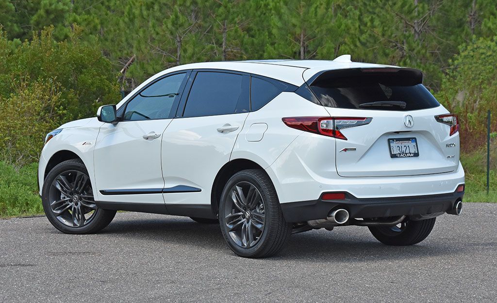 Acura RDX exterior - Rear Right Angled