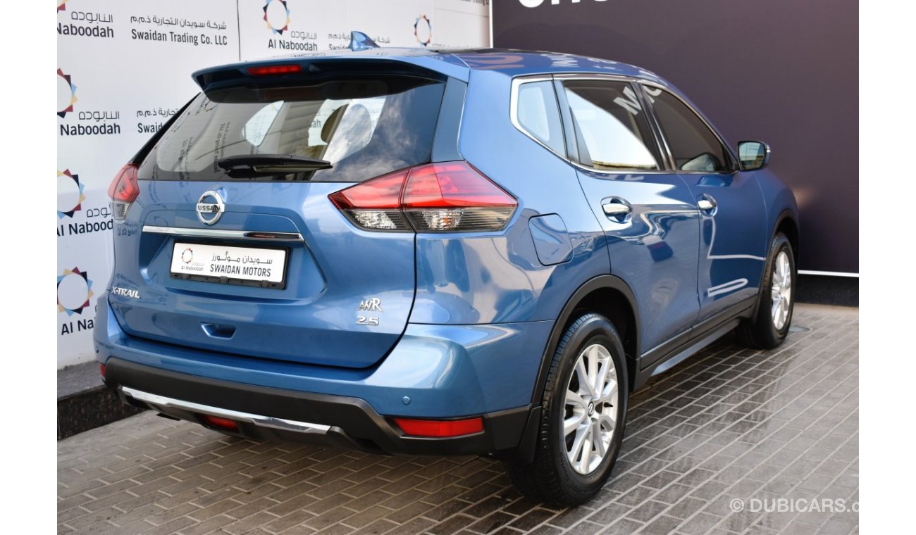 Nissan X-Trail AED 1179 PM | 2.5L S 2WD GCC DEALER WARRANTY