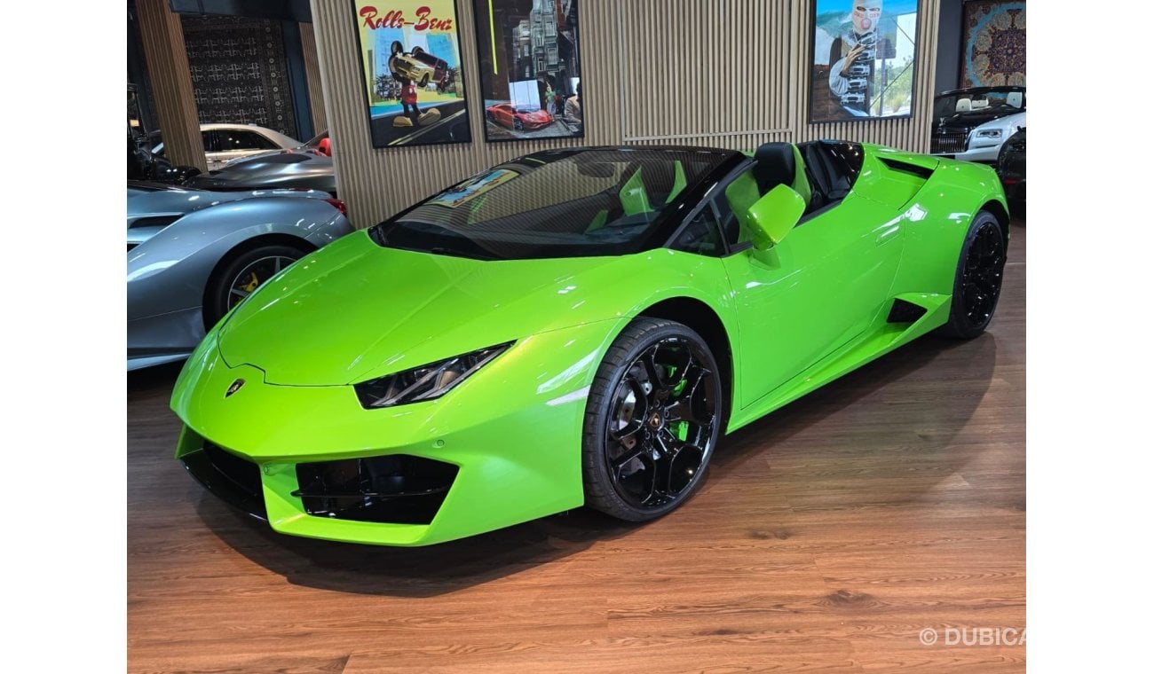 لامبورغيني هوراكان 2018 Lamborghini Huracan LP580-2, 2dr Convertible, 5.2L 10cyl Petrol, Automatic, Rear Wheel Drive