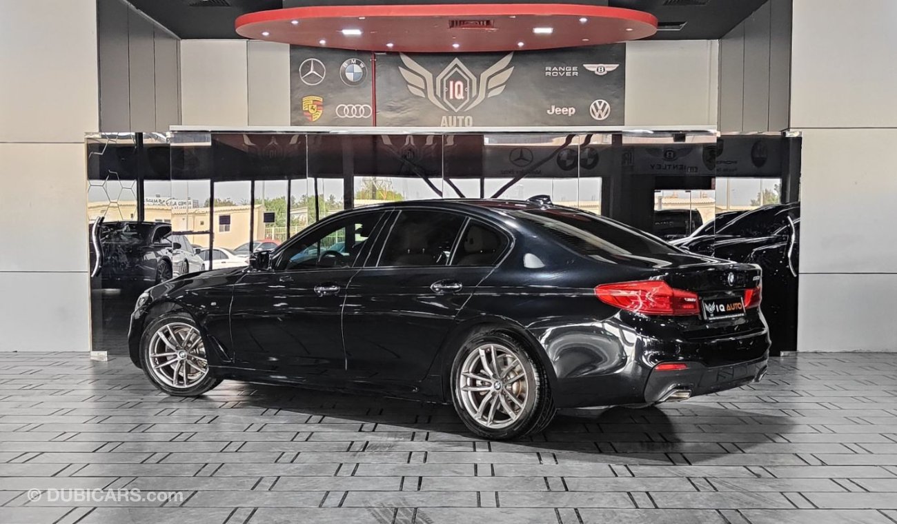 BMW 520i m sport AED 1,600 P.M | 2018 BMW 520I M-SPORT | UNDER WARRANTY | GCC | SUNROOF | 2.0L