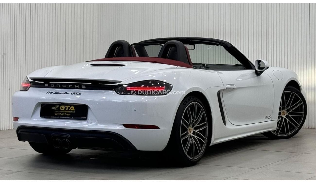 Porsche 718 Boxster 2019 Porsche 718 Boxster GTS, One Year Warranty, Porsche Agency Full Service History, GCC