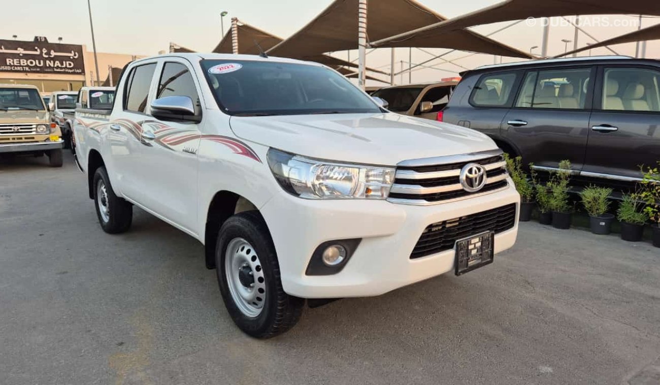 تويوتا هيلوكس 2022 Toyota Hilux S GLX (AN120), 4dr Double Cab Utility, 2.4L 4cyl Diesel, Manual, Four Wheel Drive.