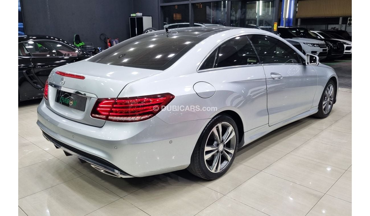 مرسيدس بنز E200 كوبيه MERCEDES E 200 COUPE 2014 IN GOOD CONDITION