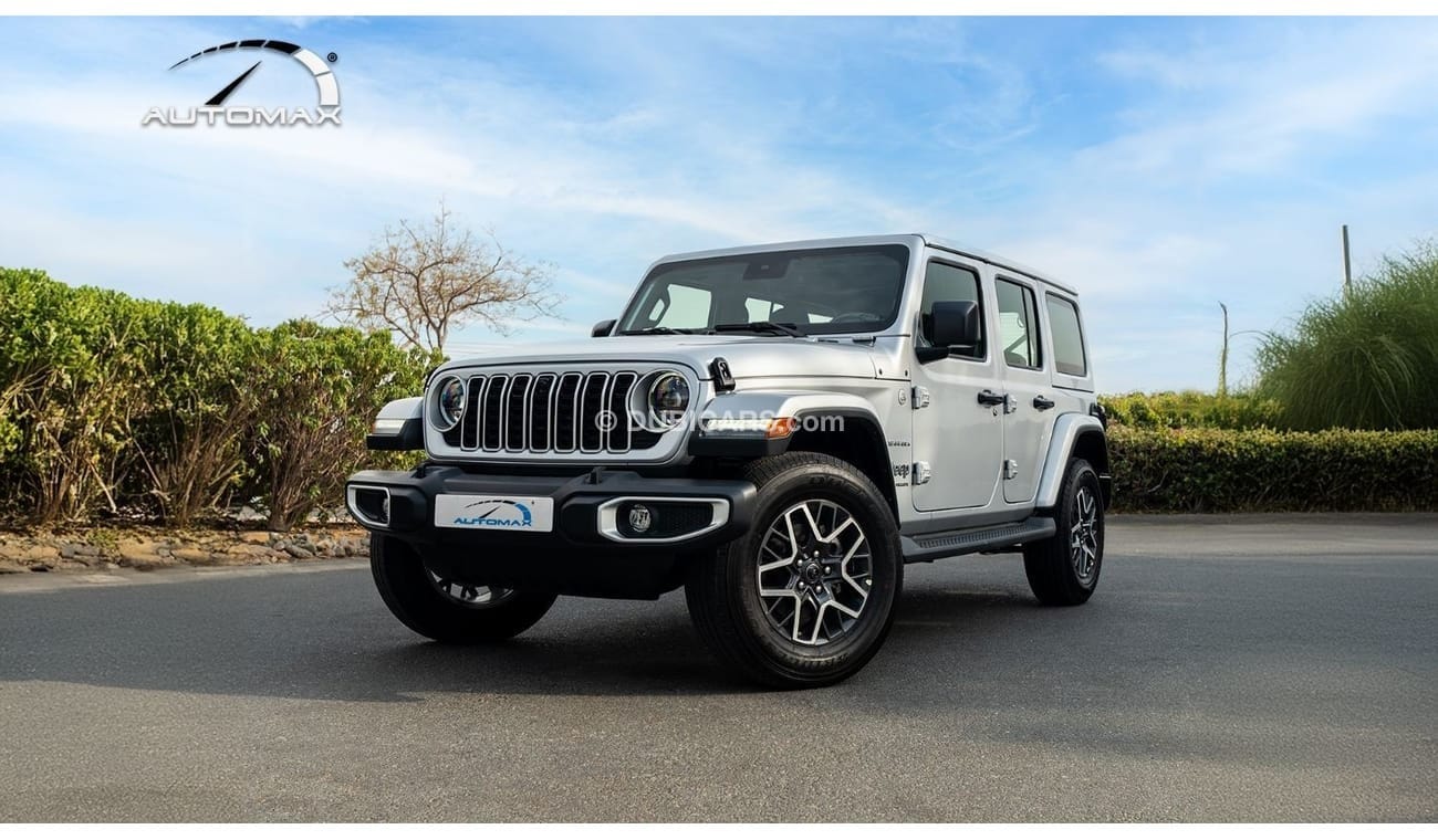 Jeep Wrangler Unlimited Sahara Turbo , 2024 GCC , 0Km , With 3 Years Warranty  @Official Dealer