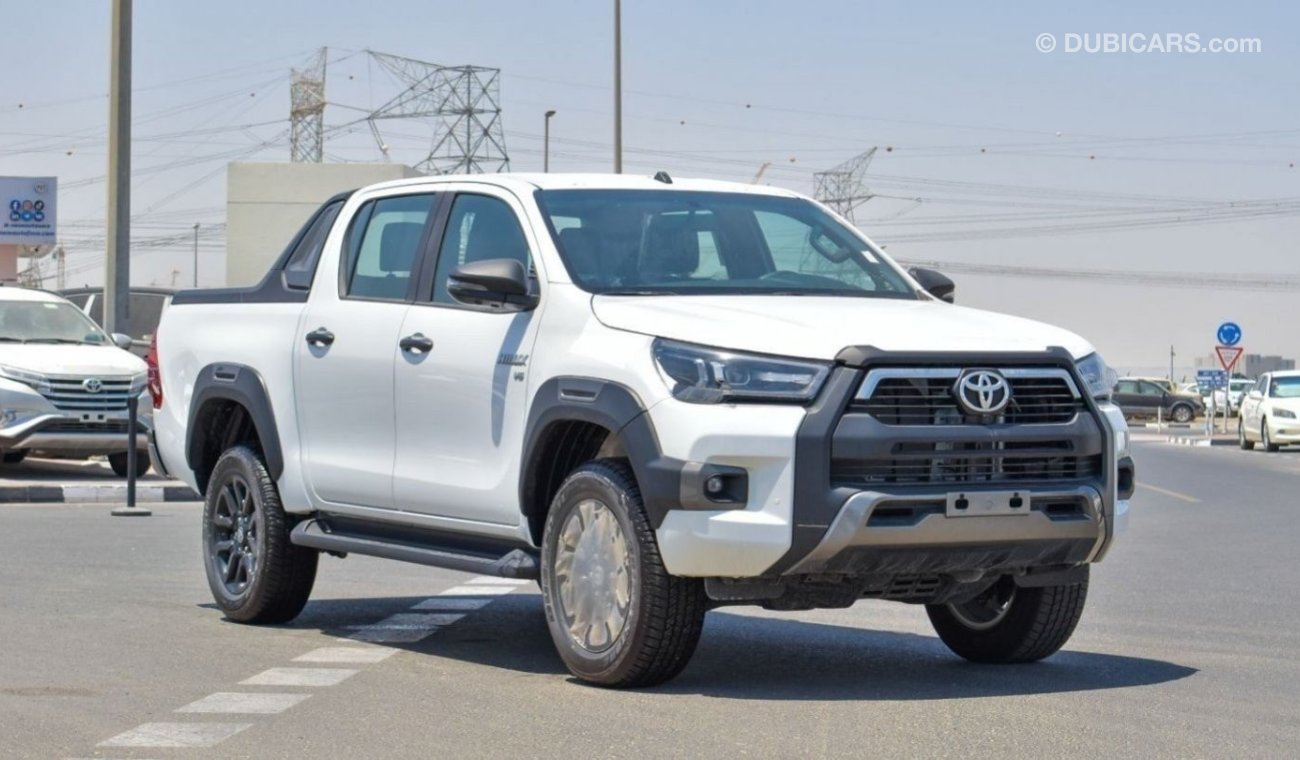 تويوتا هيلوكس For Export Only !Brand New Hilux Adventure HLX40-ADVZ 4.0L | Petrol | V6 2023 Model | White/Black |