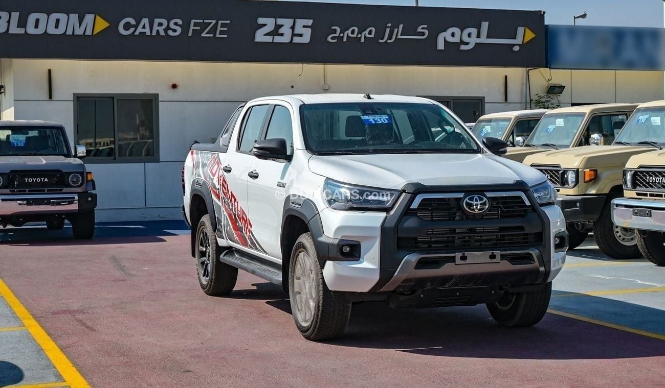 Toyota Hilux Toyota Hilux 2.8L Adventure 2.8Ltr A/T 4X4 MY2024 GCC SPECS OMAN 360 CAMERA BEDLINER BLACK