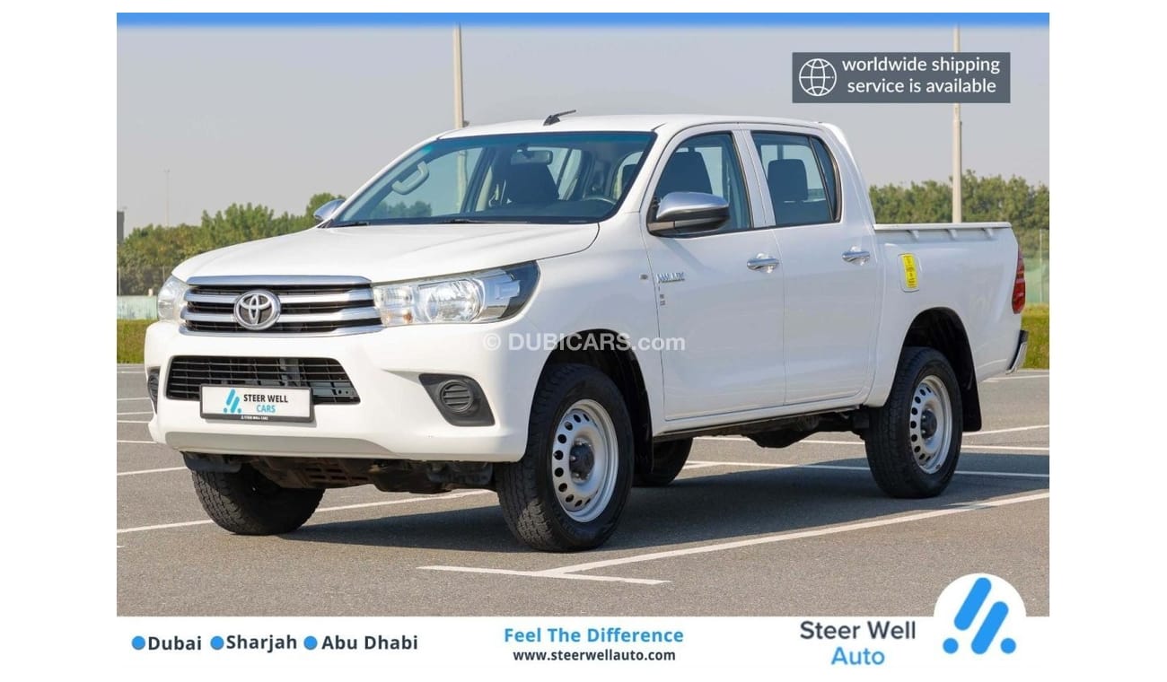 Toyota Hilux 2017 Hilux Double Cab GL 2.7L 4WD A/T Petrol / Low Mileage / Ready To Drive / Book Now!