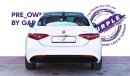 Alfa Romeo Giulia Super | 2020 | Warranty & Service | Service History | Low Mileage