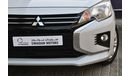 Mitsubishi Attrage AED 560 PM | 1.2L GLX GCC DEALER WARRANTY