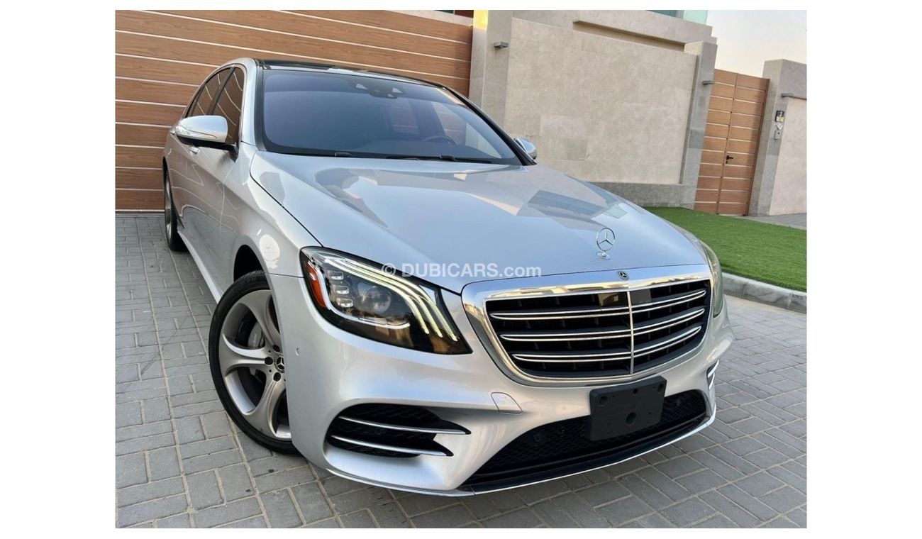 مرسيدس بنز S 560 Mercedes Benz S550 2018 كلين تايتل بدون صبغ او حوادث