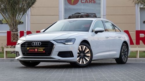 أودي A6 40 TFSI 2.0L Audi A6 40TFSI 2022 GCC under Warranty with Flexible Down-Payment.