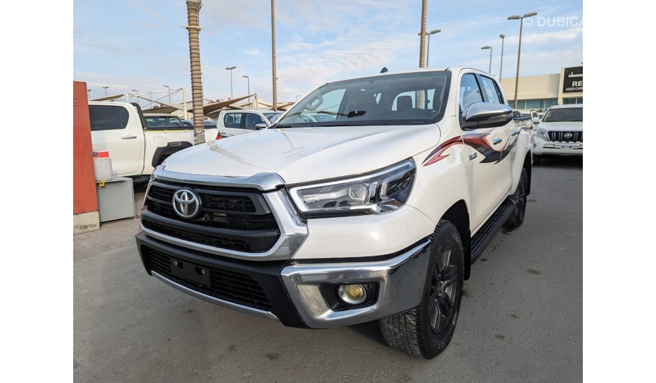 تويوتا هيلوكس 2023 Toyota HILUX GLX (SR5), 4dr Double Cab Utility, 2.7L 4cyl Petrol, Manual, Four Wheel Drive. cle