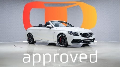 Mercedes-Benz C 63 AMG S Cabriolet - 2 Years Warranty - Approved Prepared Vehicle