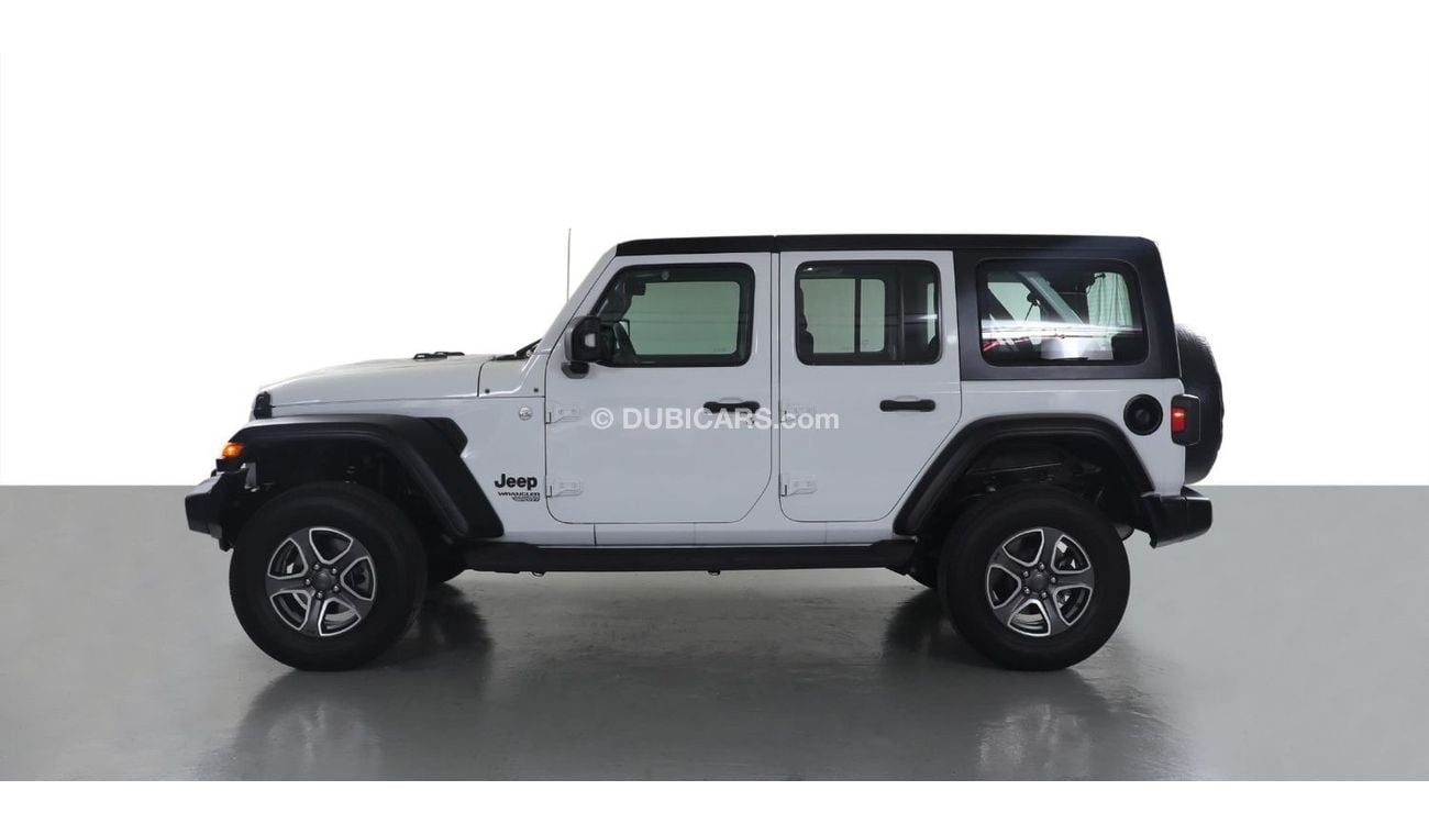 جيب رانجلر Unlimited Sport 3.6L A/T • 2,850x60 • 0% DP • 2021 • Jeep Warranty