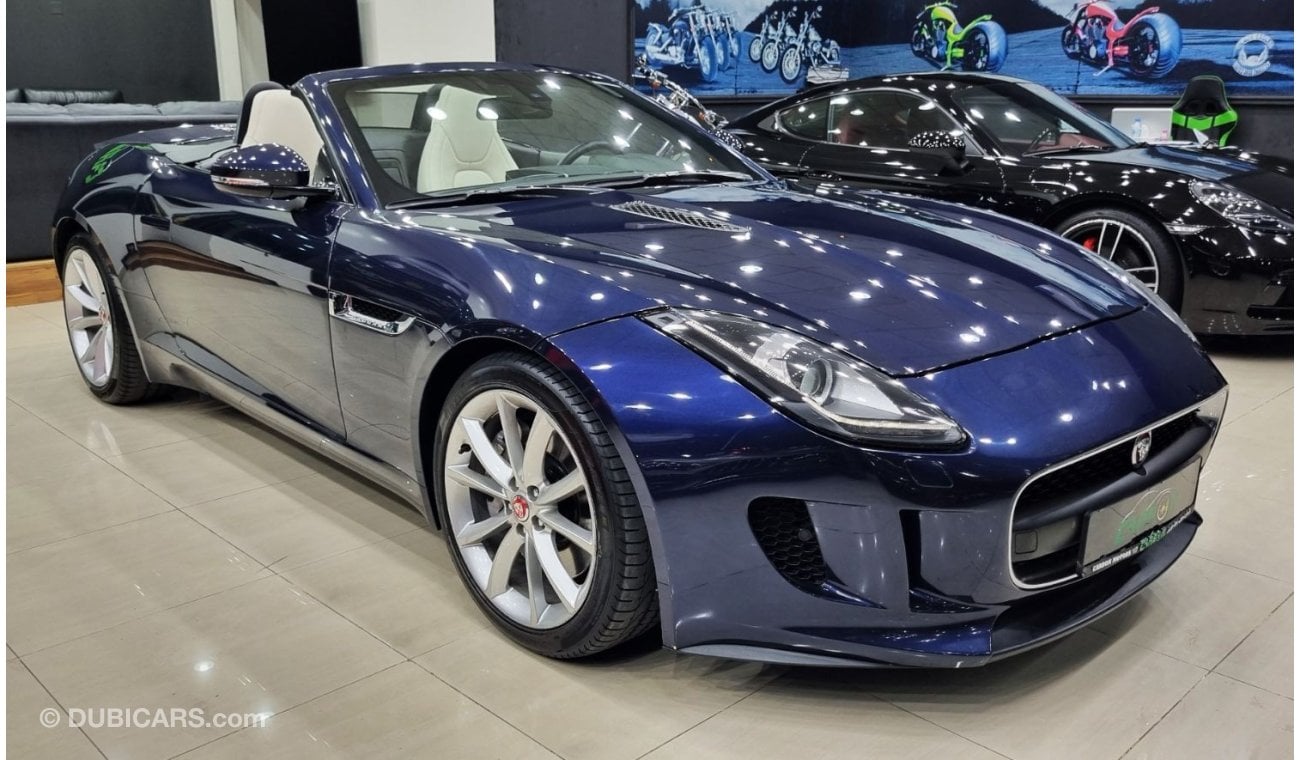 Jaguar F Type Std JAGUAR F TYPE 2015 GCC IN BEAUTIFUL SHAPE FOR 99K AED