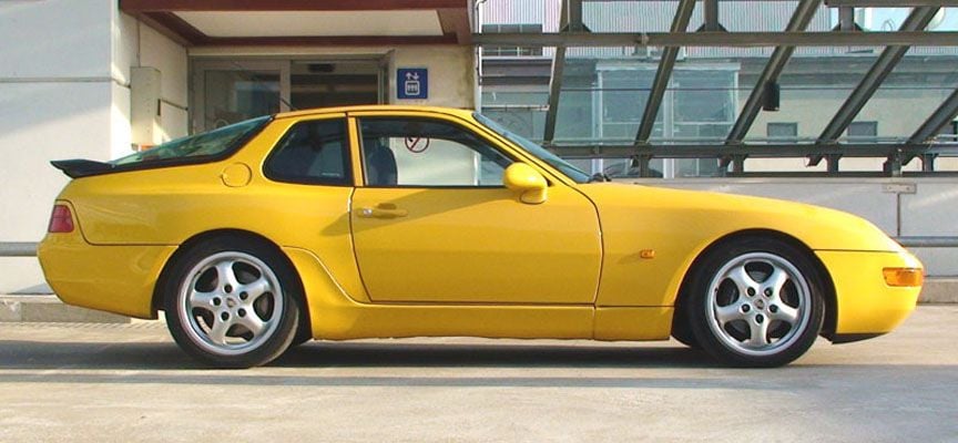 Porsche 968 exterior - Side Profile