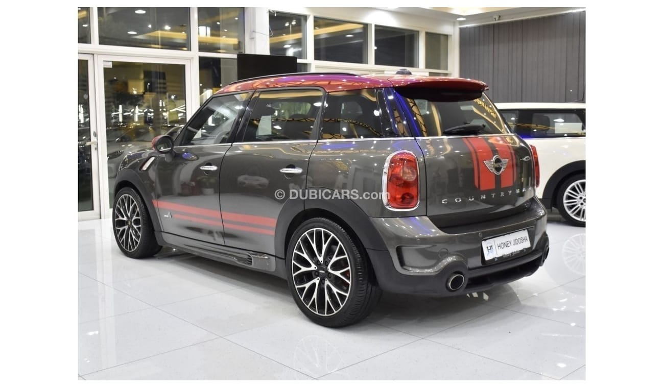 Mini John Cooper Works Countryman EXCELLENT DEAL for our Mini CountryMan John Cooper Works ( 2015 Model ) in Grey Color GCC Specs