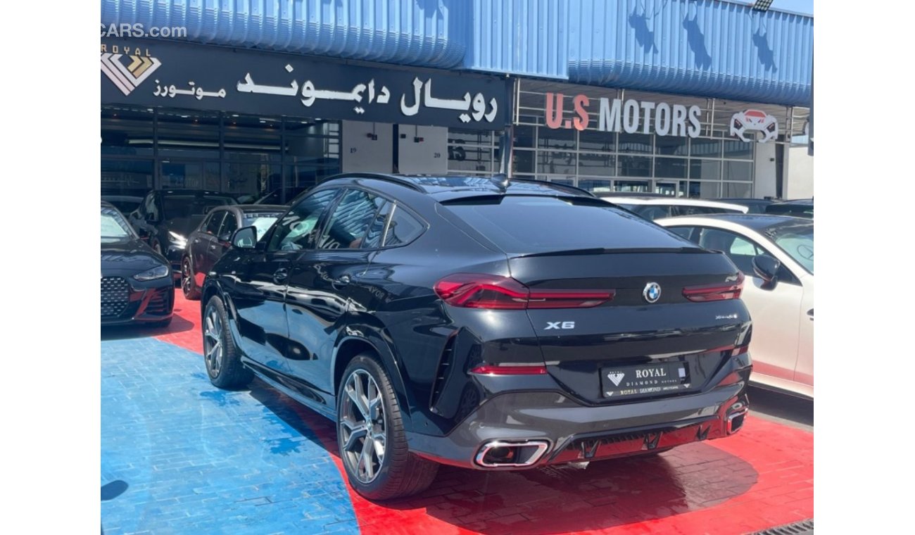 بي أم دبليو X6 40i M سبورت BMW X6 40i X Drive M kit GCC 2021 Under Warranty and Free Service From Agency