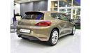 فولكس واجن سيروكو EXCELLENT DEAL for our Volkswagen Scirocco 2.0 TSi ( 2016 Model ) in Brown Color GCC Specs