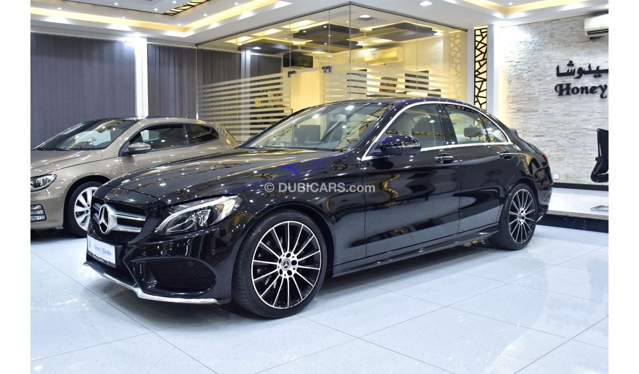 مرسيدس بنز C200 EXCELLENT DEAL for our Mercedes Benz C200 ( 2018 Model ) in Black Color GCC Specs