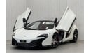 McLaren 650S 2016 McLaren 650S Spider, July 2025 McLaren Agency Warranty, Full Service History, GCC