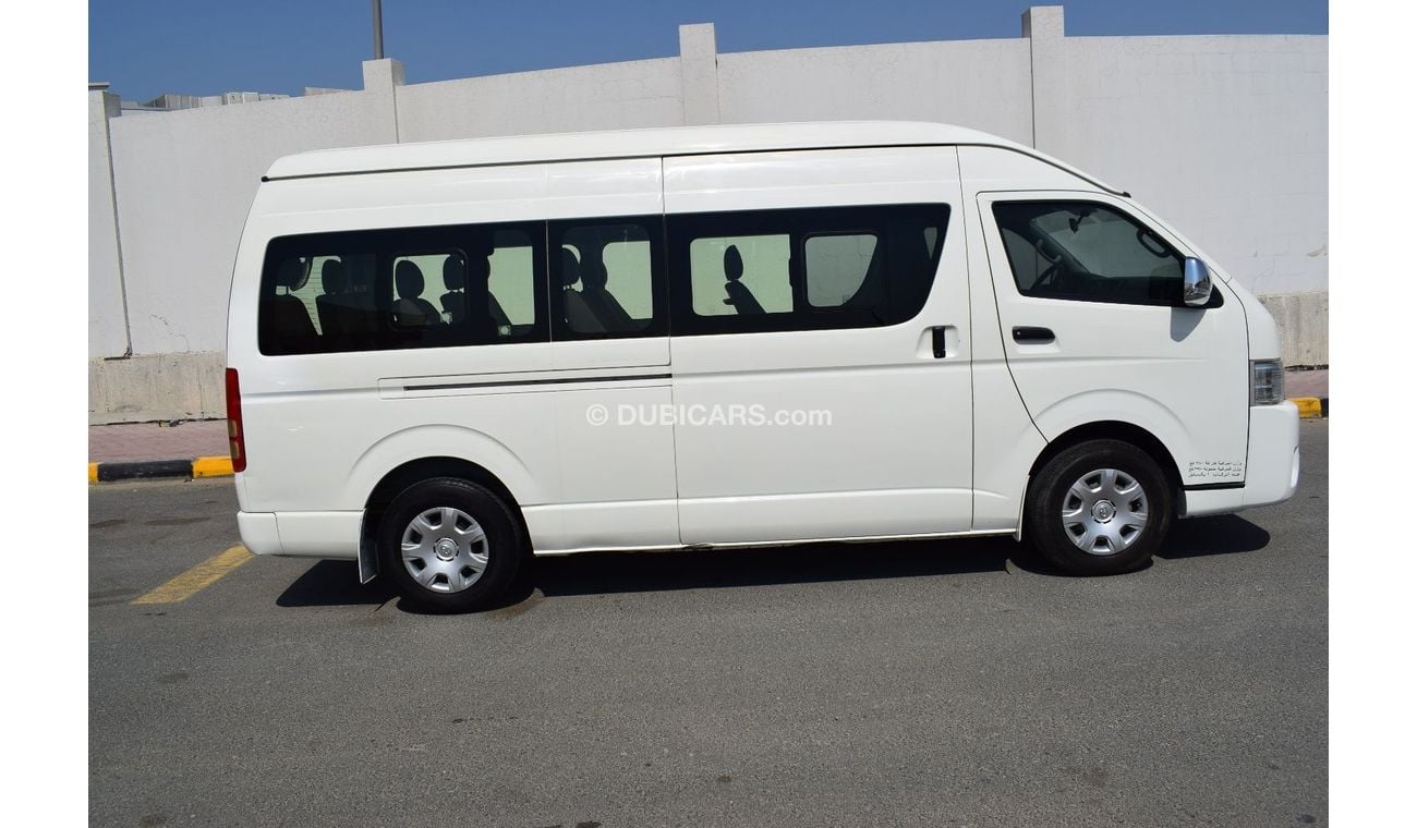 تويوتا هاياس Toyota Hiace Highroof Bus 13 seater, model:2019. Excellent condition