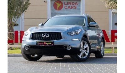 Infiniti QX70 Luxe Sensory  Infiniti QX70 2019 GCC under Warranty with Flexible Down-Payment.