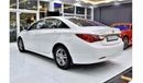 Hyundai Sonata EXCELLENT DEAL for our Hyundai Sonata ( 2014 Model ) in White Color GCC Specs