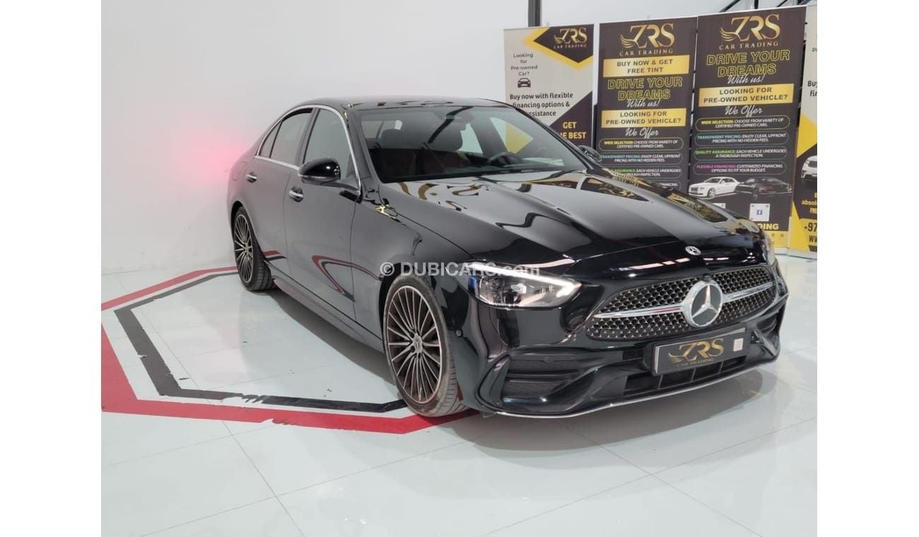 Mercedes-Benz C200 AED 3,300 P.M | 2022 MERCEDES C200 | V4 2.0L | AGENCY WARRANTY | GCC