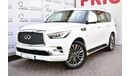 Infiniti QX80 AED 3359 PM | LUXURY 5.6L V8 4WD GCC DEALER WARRANTY