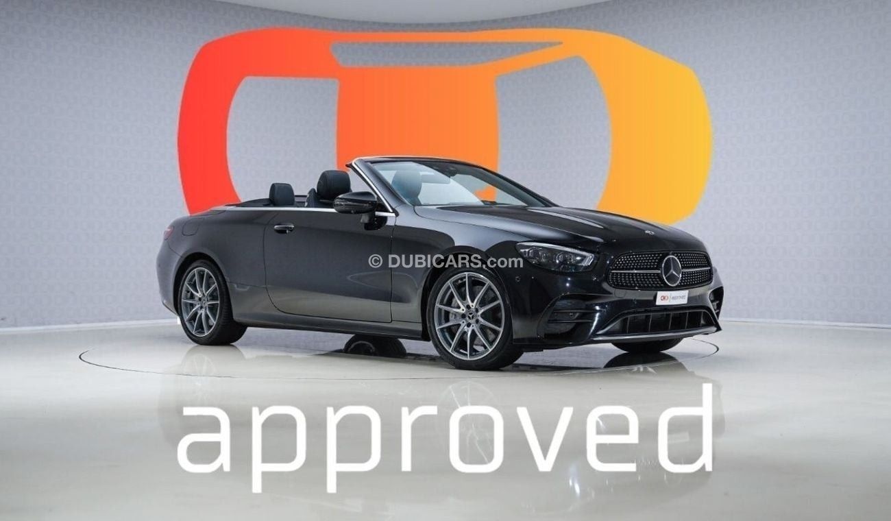 Mercedes-Benz E 450 AMG Line Cabriolet - 2 Years Warranty - Approved Prepared Vehicle