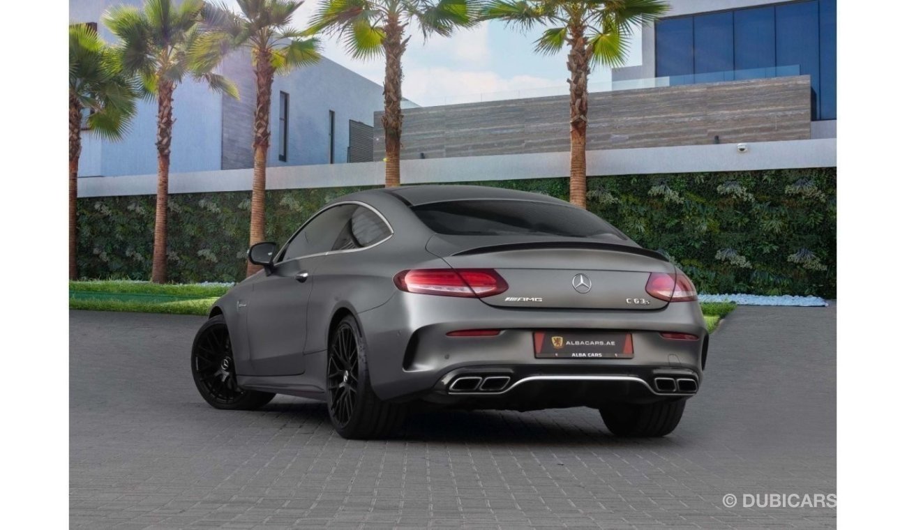 مرسيدس بنز C 63 كوبيه | 4,817 P.M  | 0% Downpayment | LOW KMS!