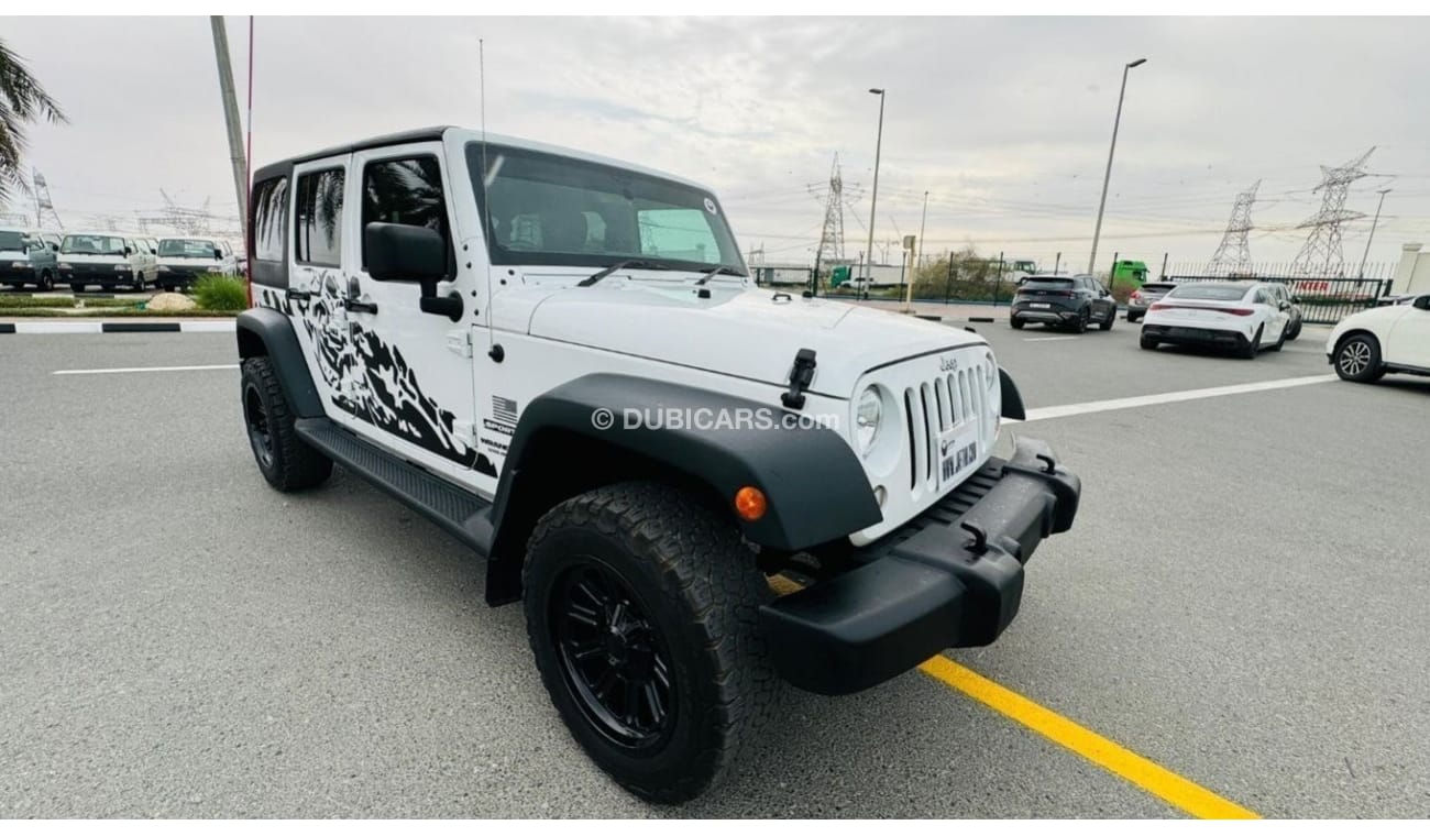 Jeep Wrangler 2017 | RHD | SIDE BODY STICKER | PREMIUM BLACK LEATHER SEATS | EXCELLENT CONDITION