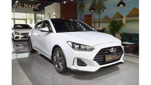 Hyundai Veloster Turbo صبغ وكاله | GCC Specs | 2.0L | Original Paint | Excellent Condition | Accid