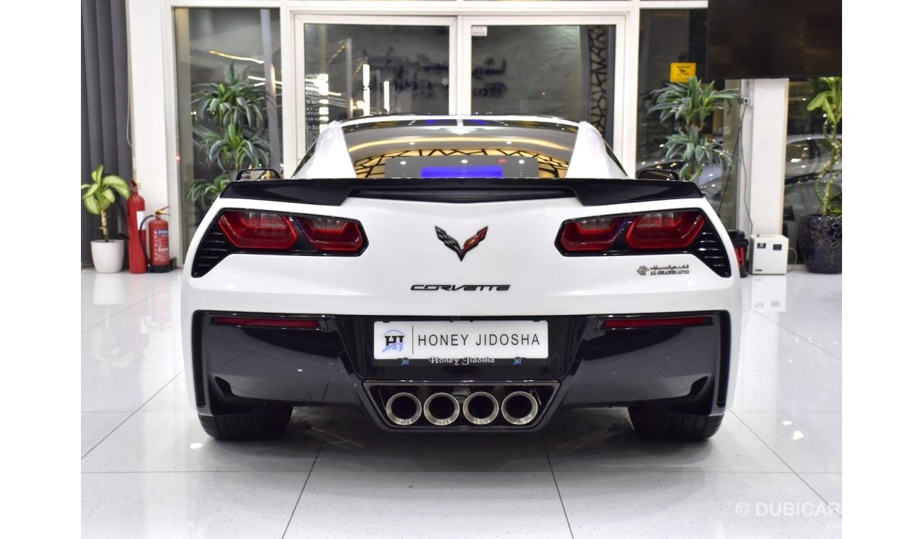 شيفروليه كورفت EXCELLENT DEAL for our Chevrolet Corvette C7 Stingray ( 2016 Model ) in White Color GCC Specs