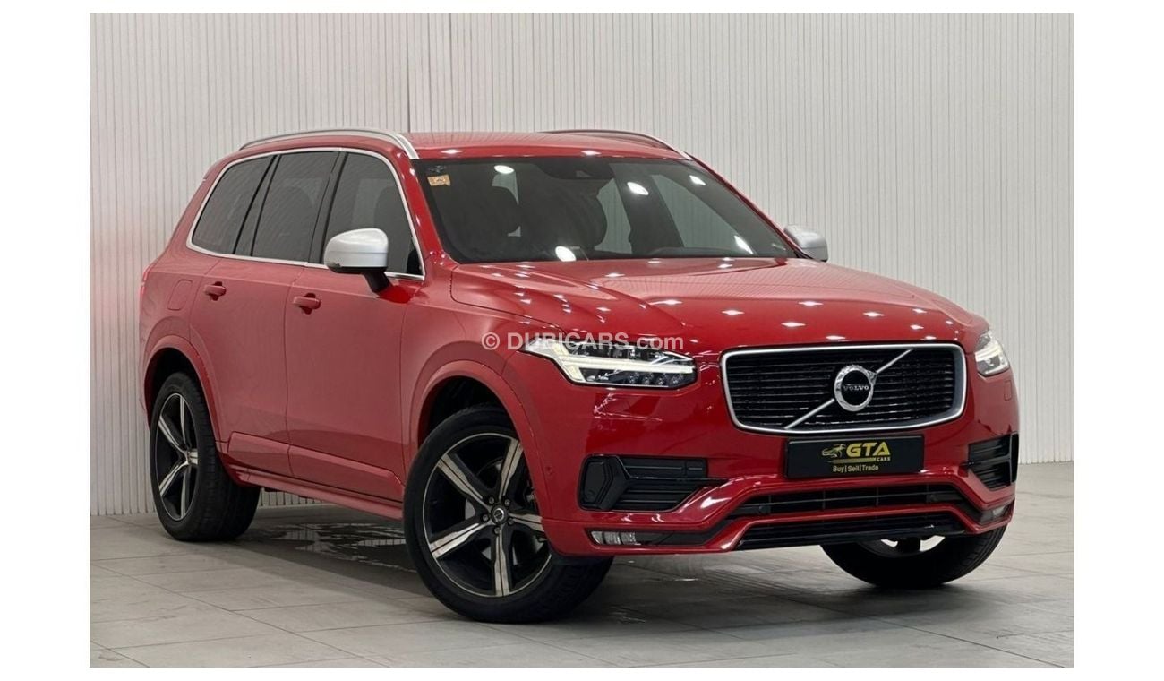 Volvo XC90 R Design 2017 Volvo XC90 T6 R-Design 7 Seater, Full Volvo Service History, Low Kms, GCC